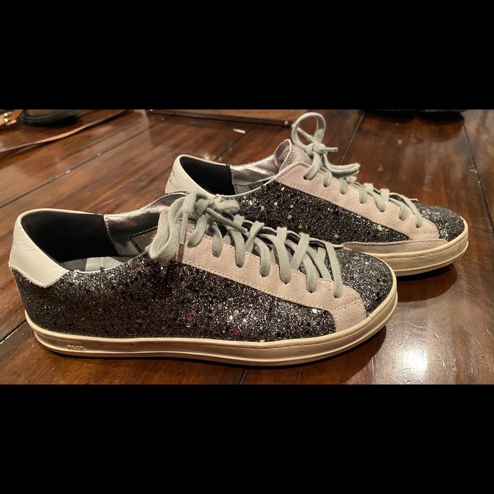P448 Glitter Sneakers. Rare find!